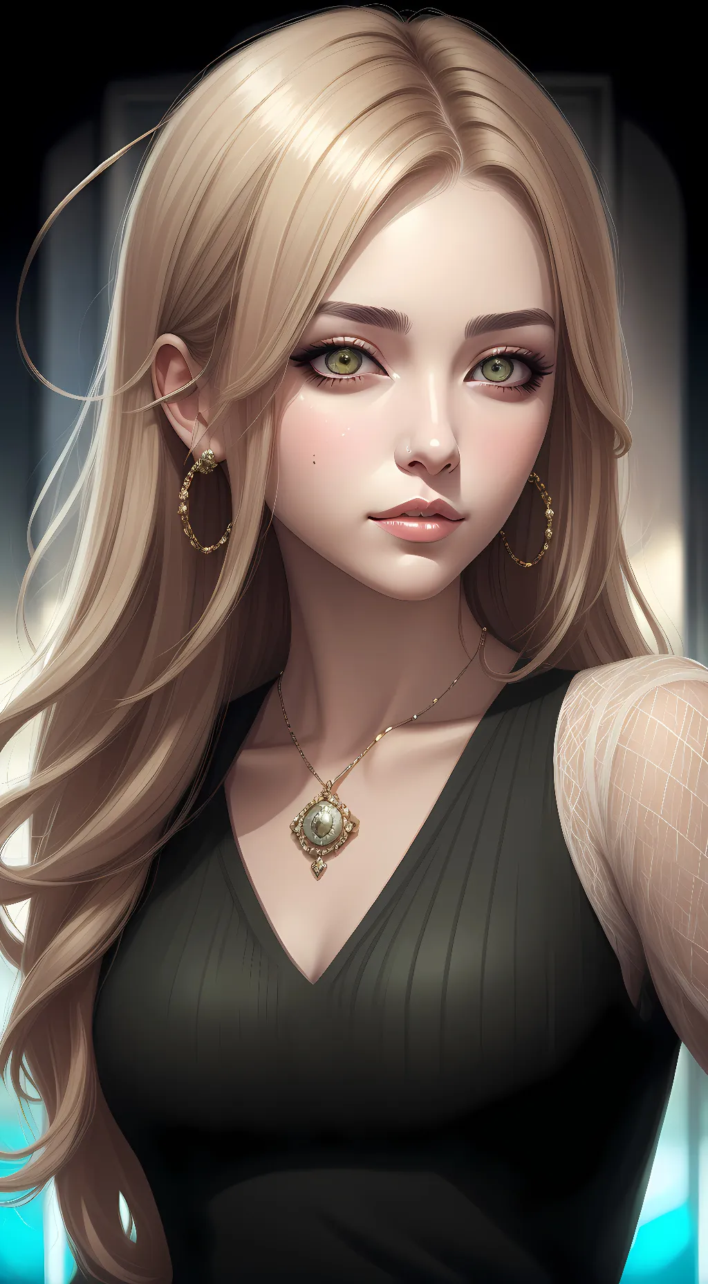 ai character: Allison  background