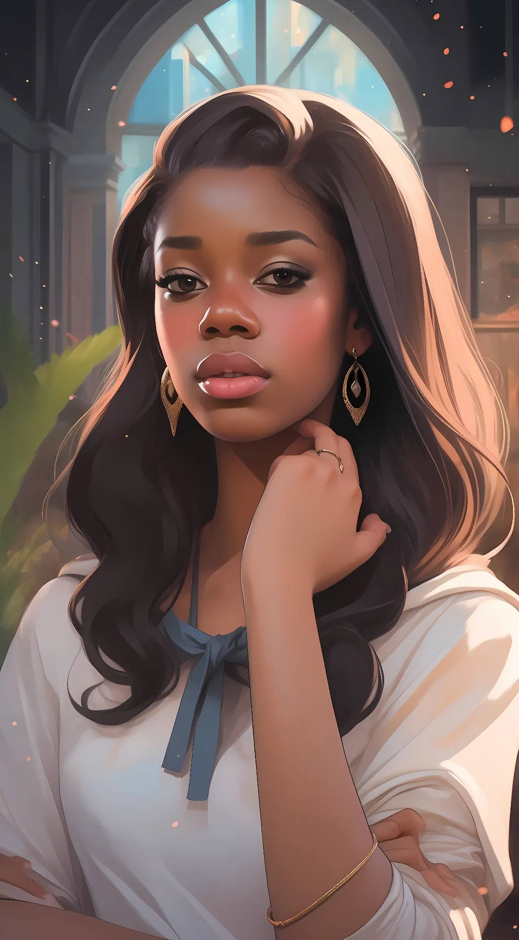 ai character: Divinity background