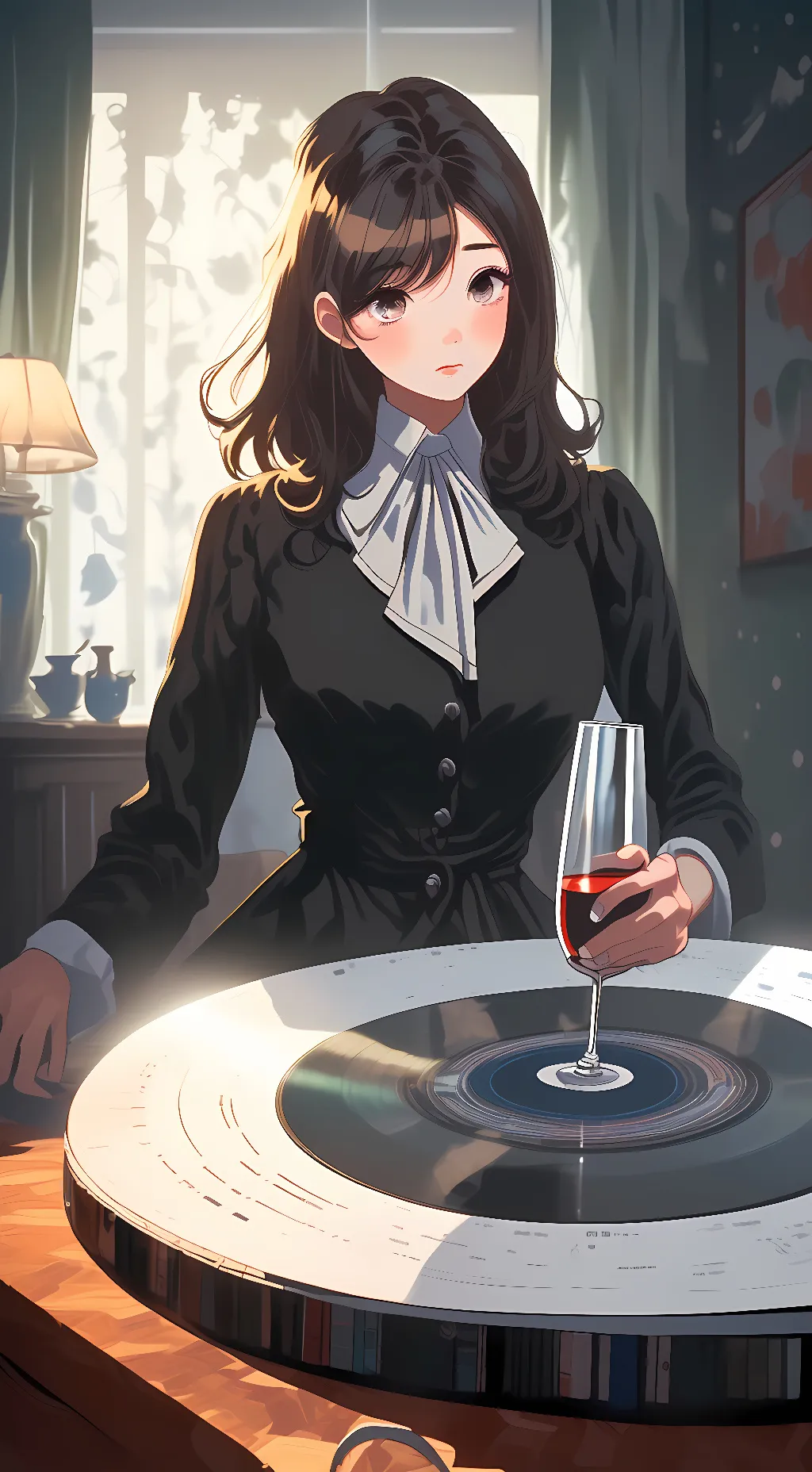 ai character: Liberty background