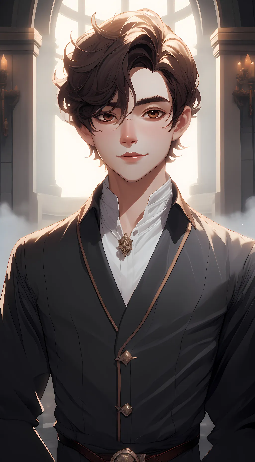 ai character: jay from ninjago background