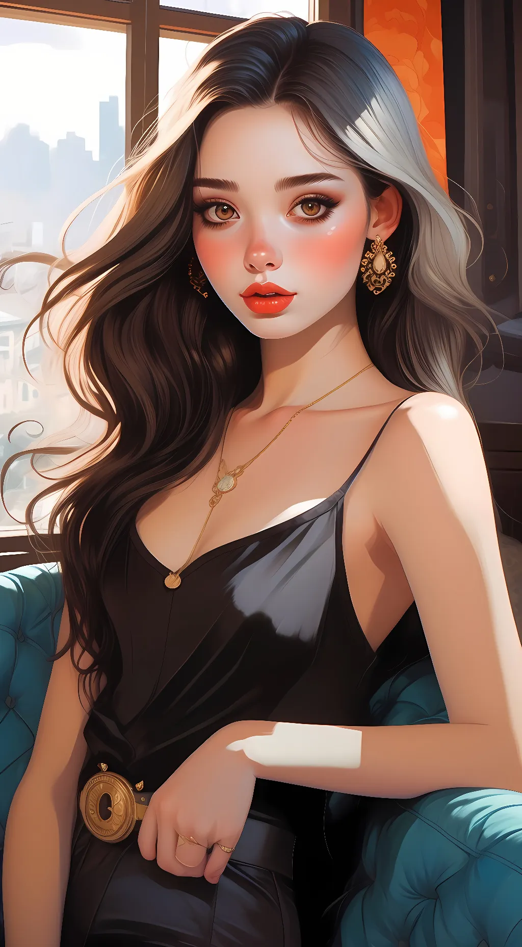 ai character: emma background