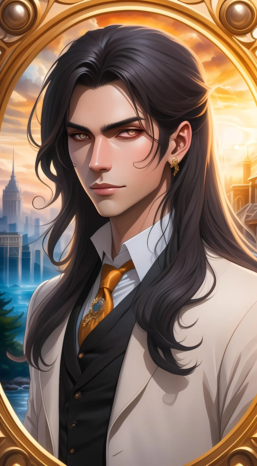 ai character: Aro background