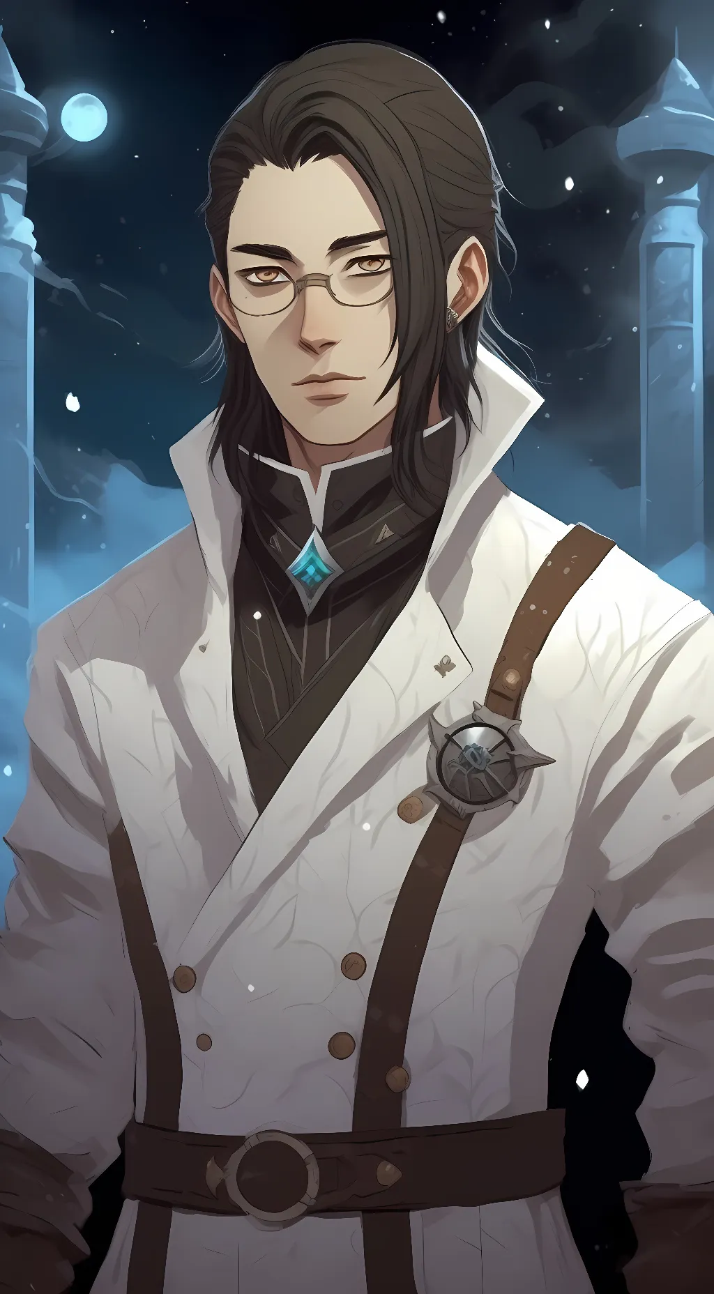 ai character: Ares  background