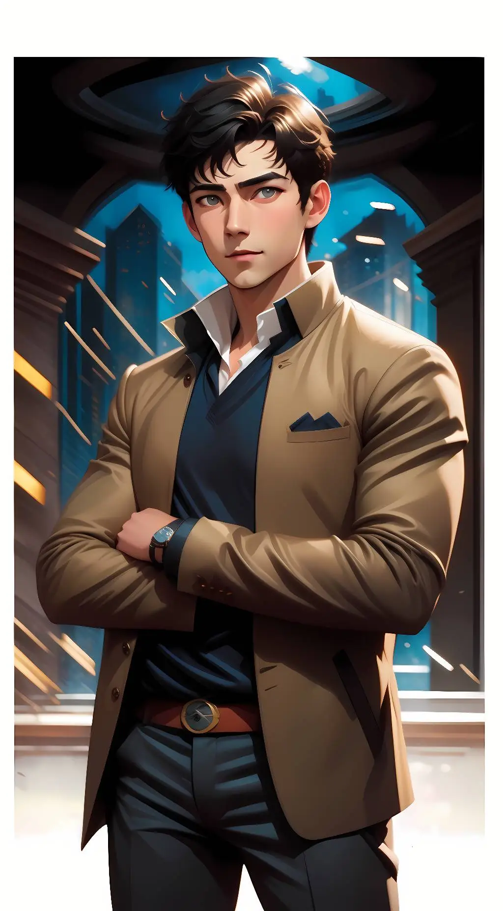 ai character: Heroes of Olympus background