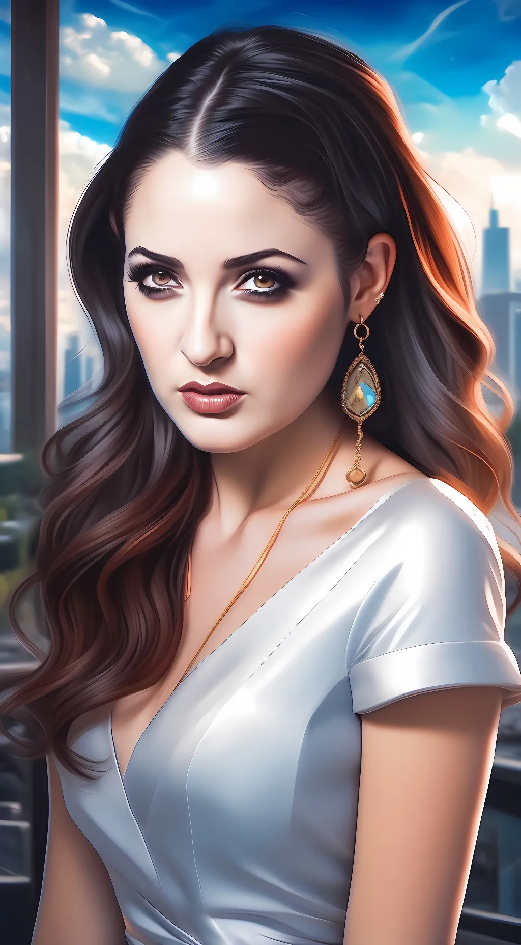 ai character: Tilly background