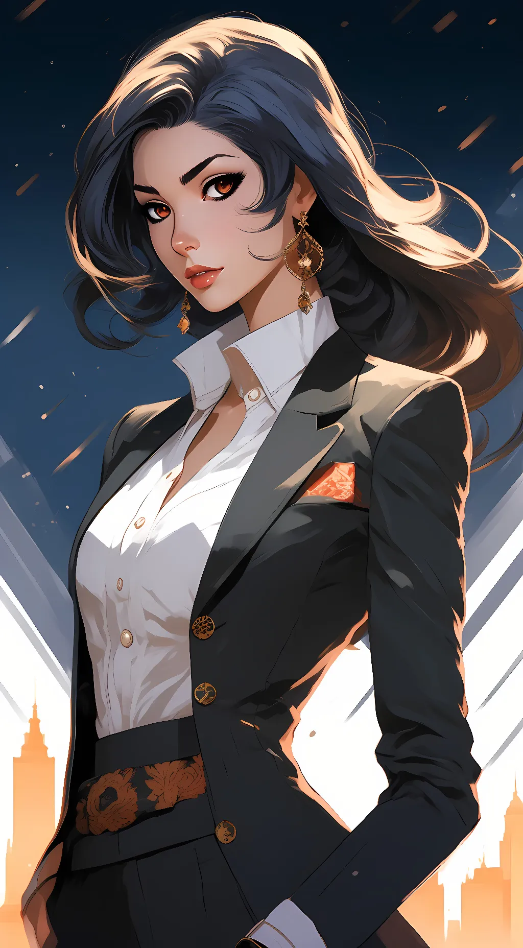 ai character: Ann background