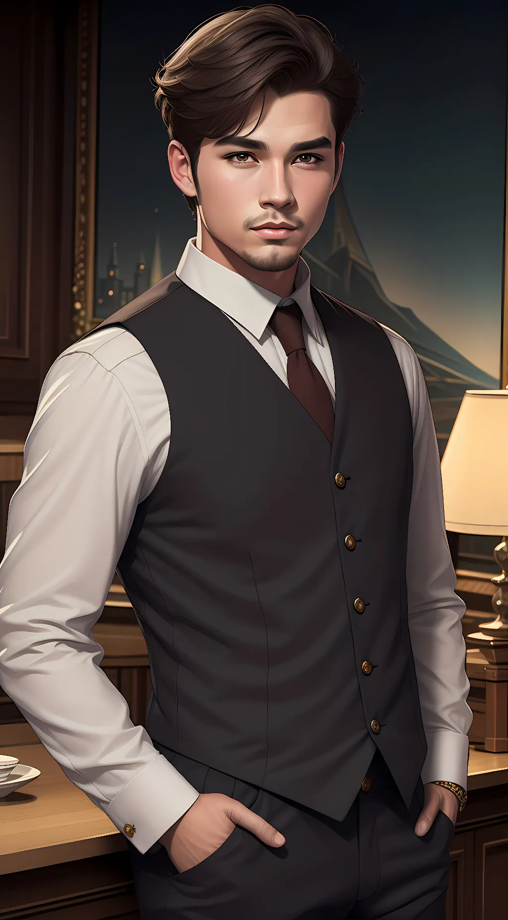 ai character: brake background