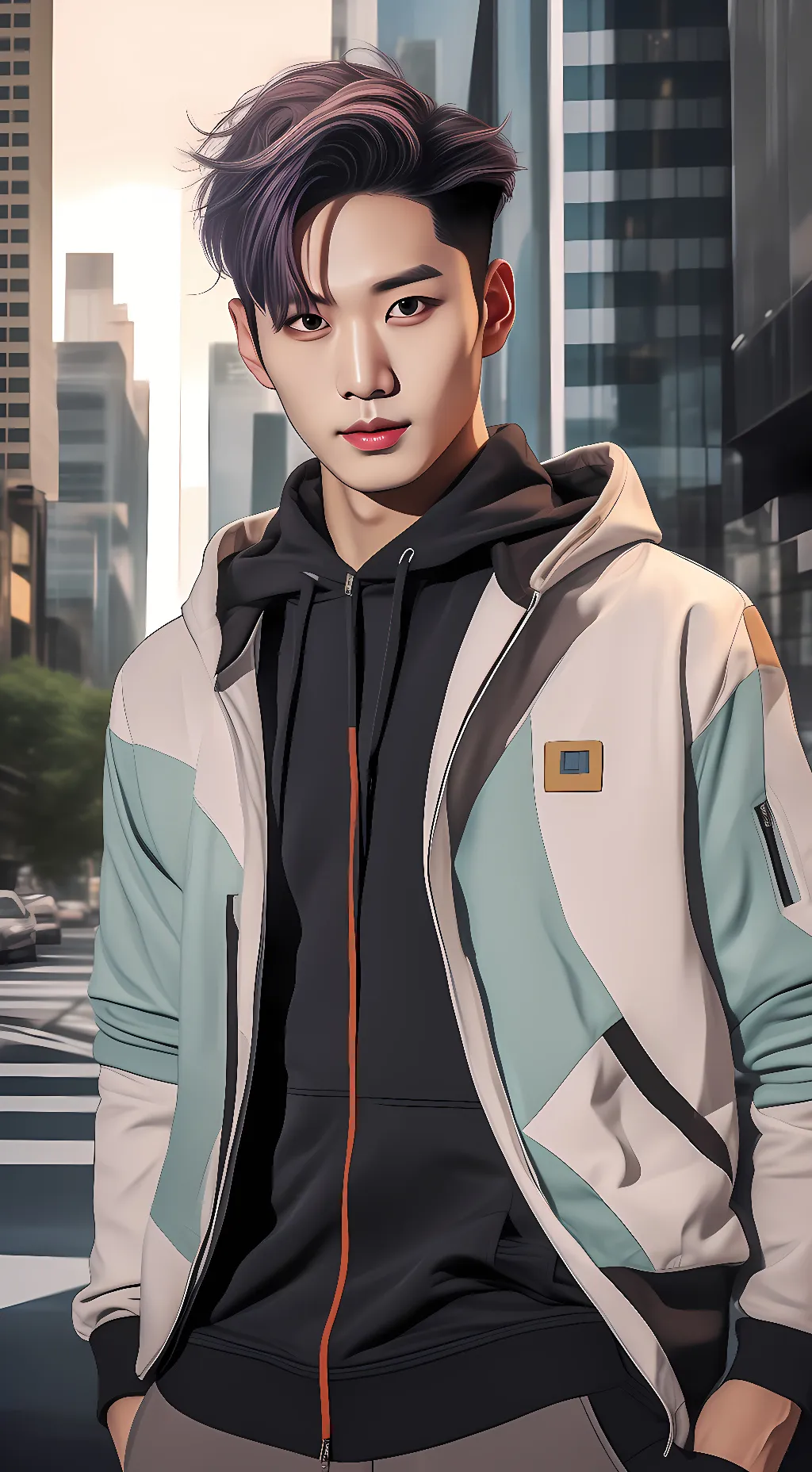 ai character: Hugo Felix  background