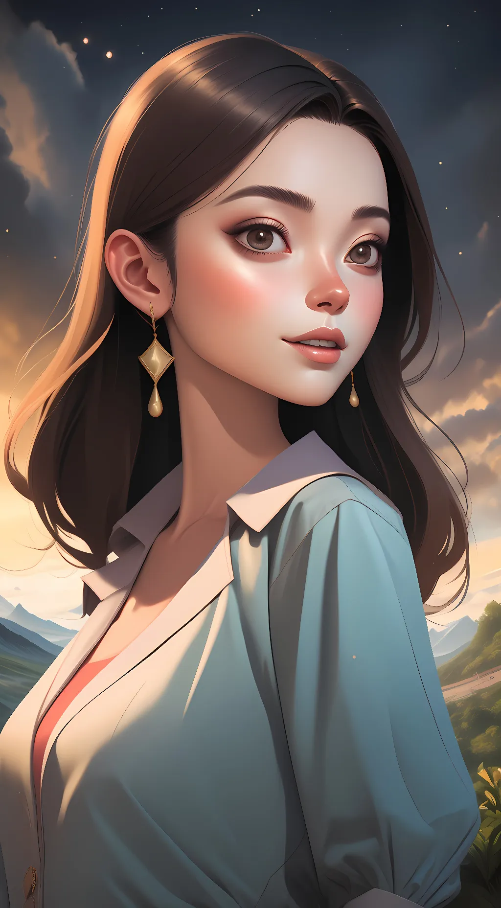 ai character: April background