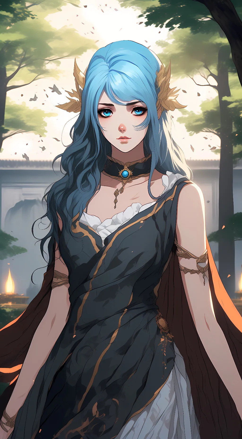 ai character: Fallen Elizabeth background