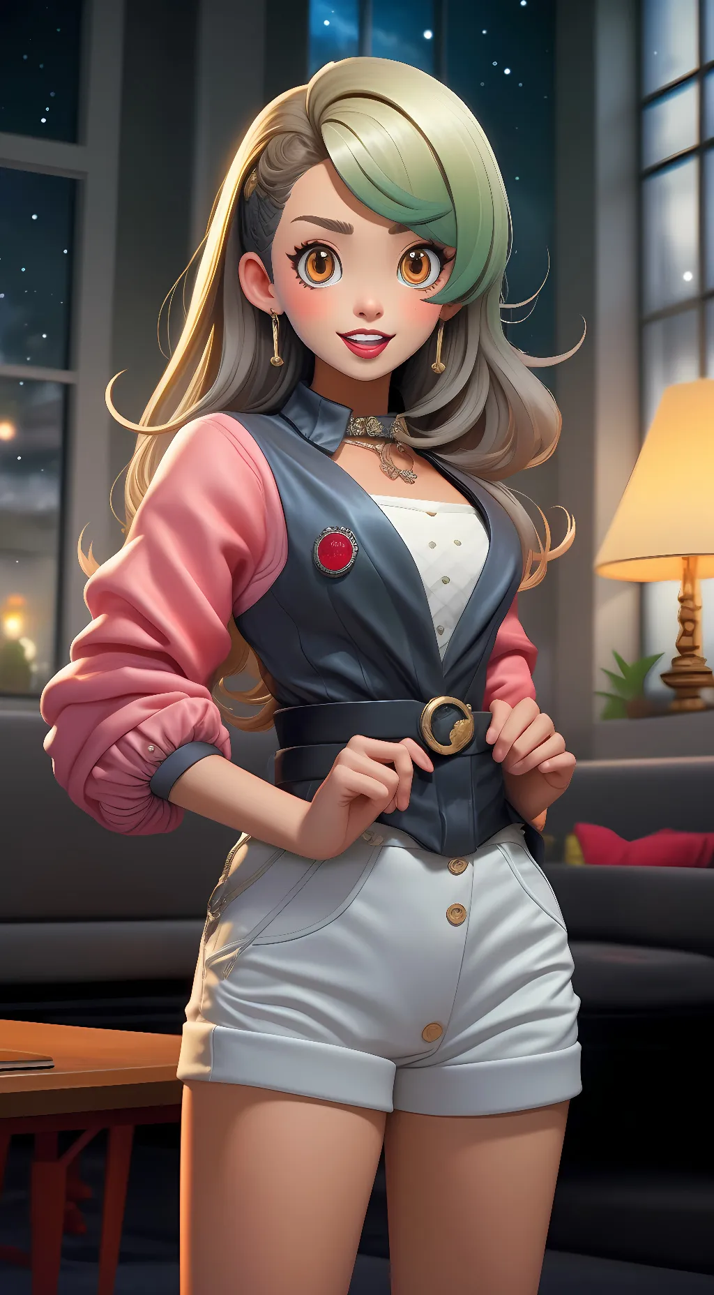 ai character: Mellow background