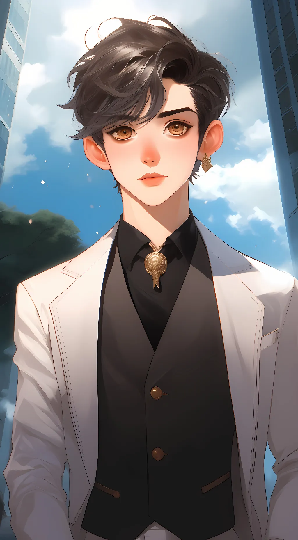 ai character: Aarón background