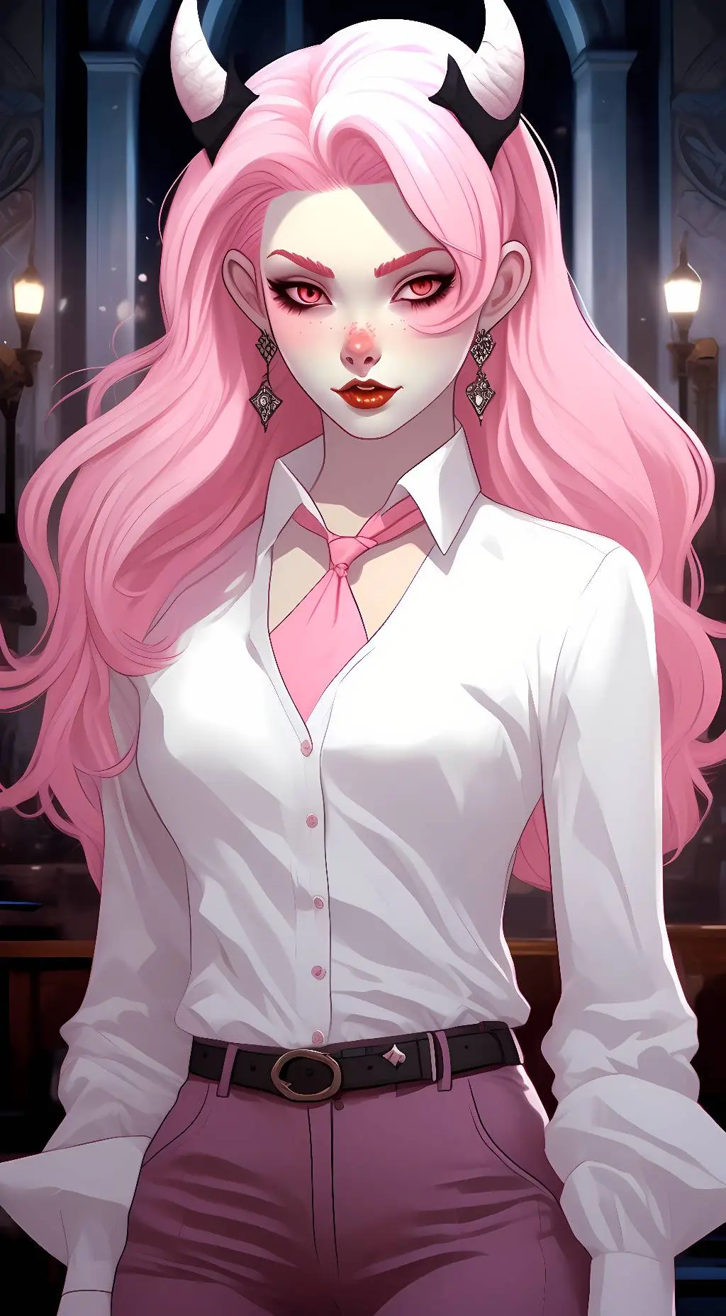 ai character: damia background