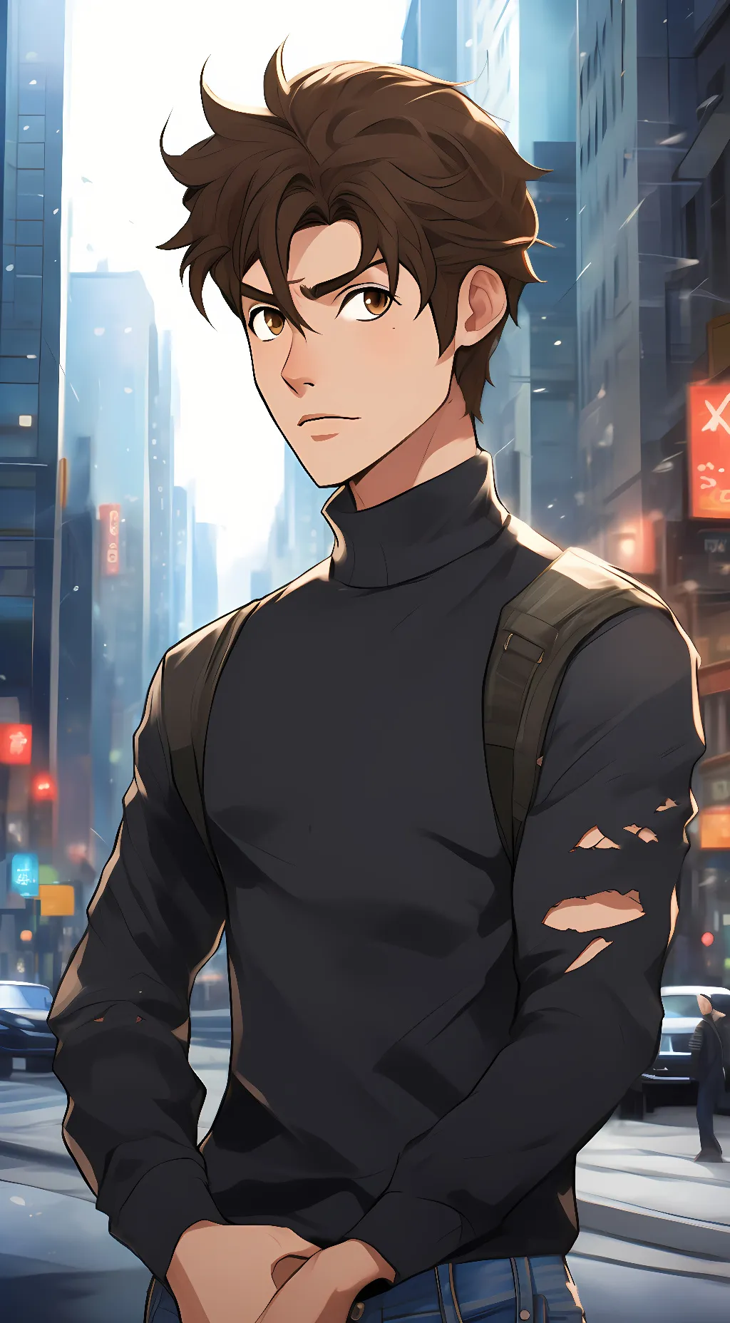 ai character: McCoy (oc)  background