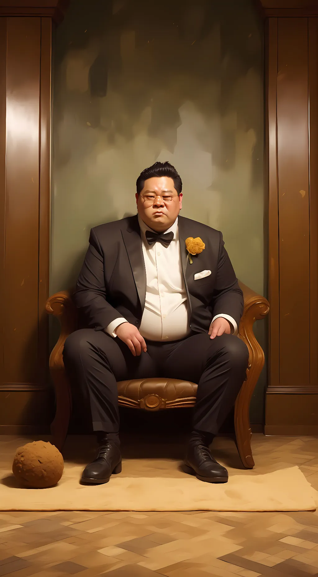 ai character: Big dookie background