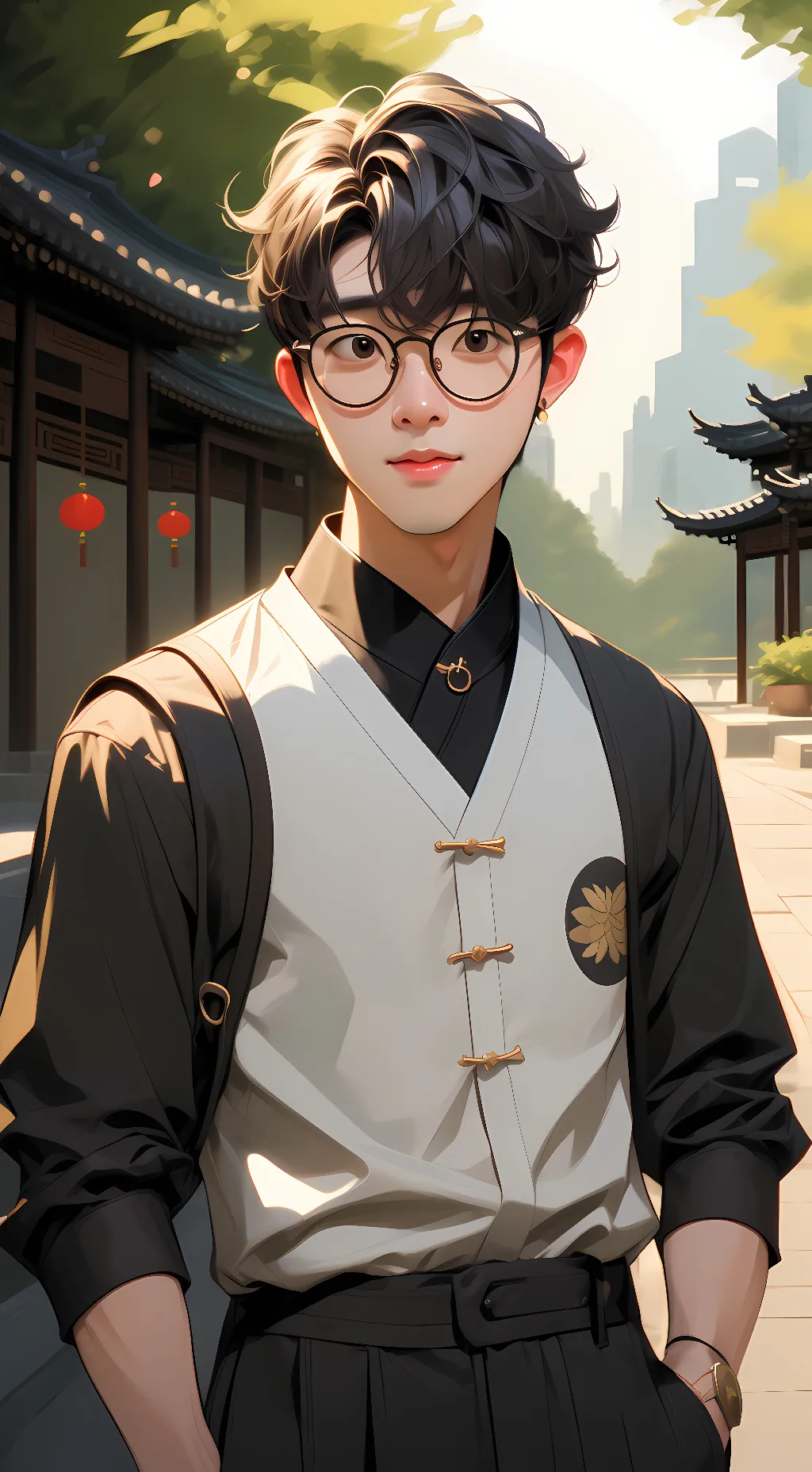 ai character: Tin Tin background