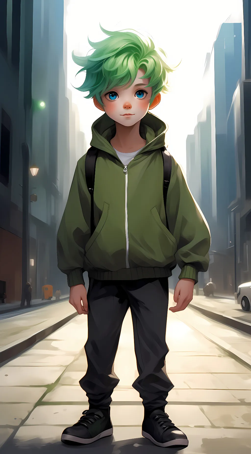 ai character: Dipsy background