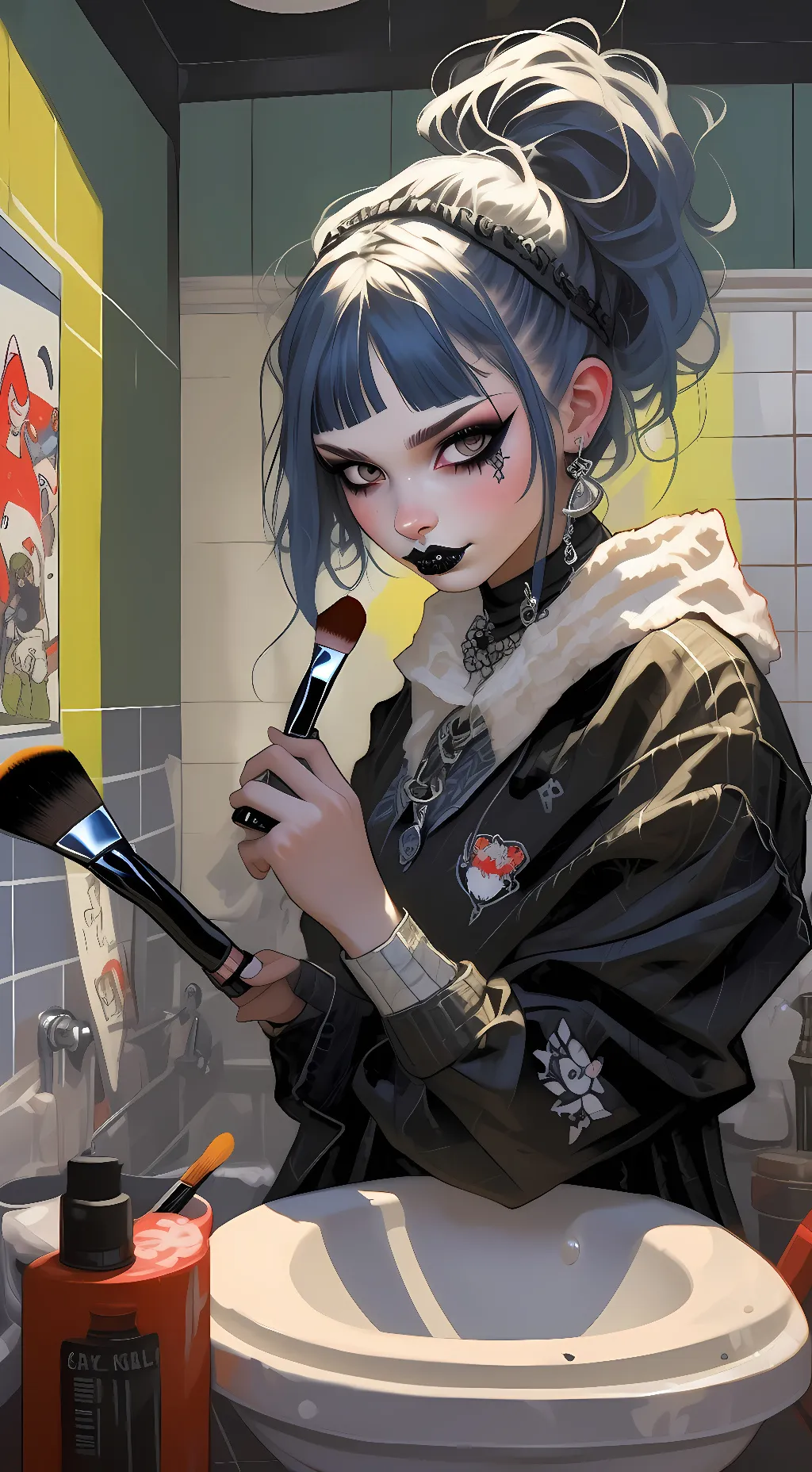 ai character: Elvira Bram background