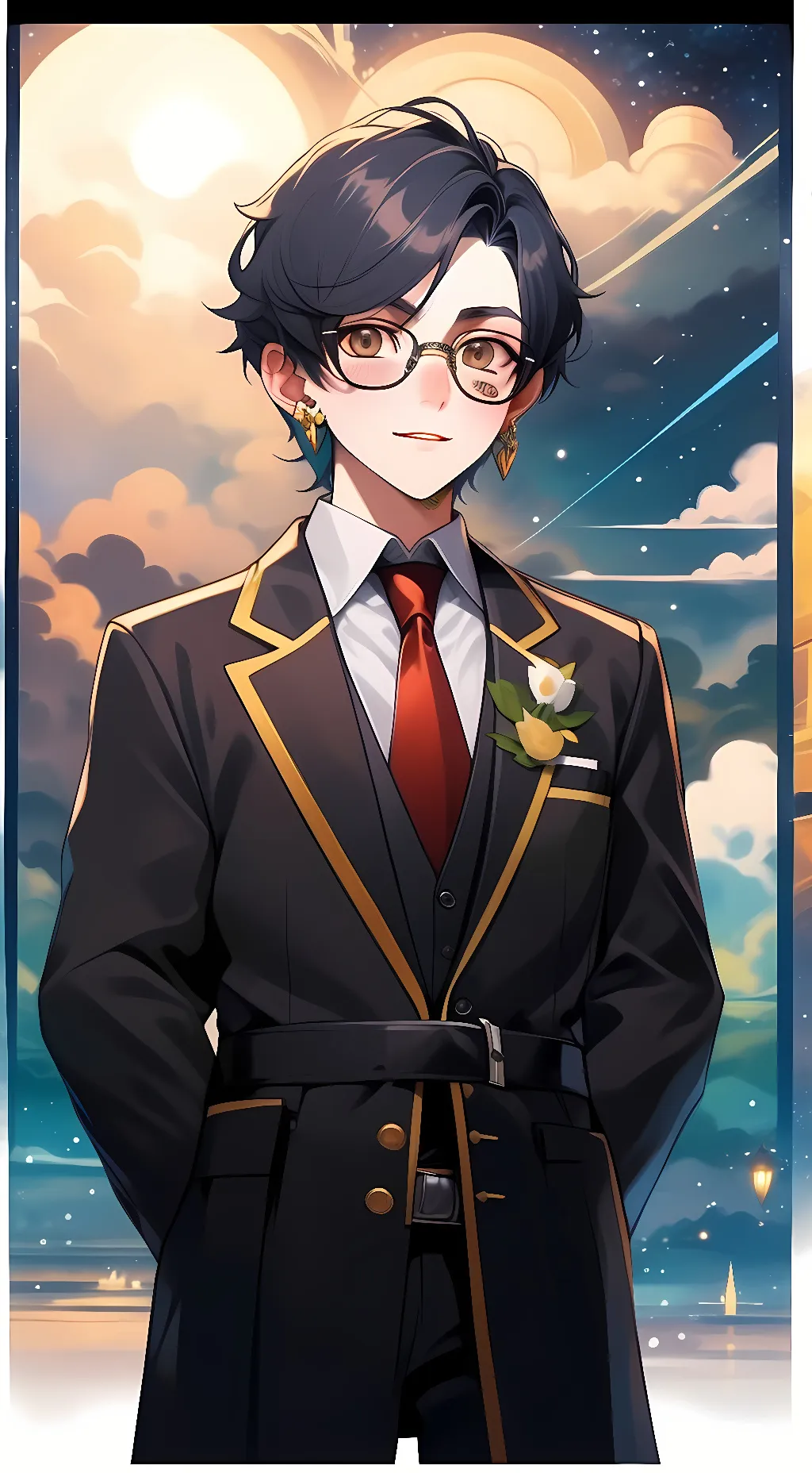 ai character: Adrian background