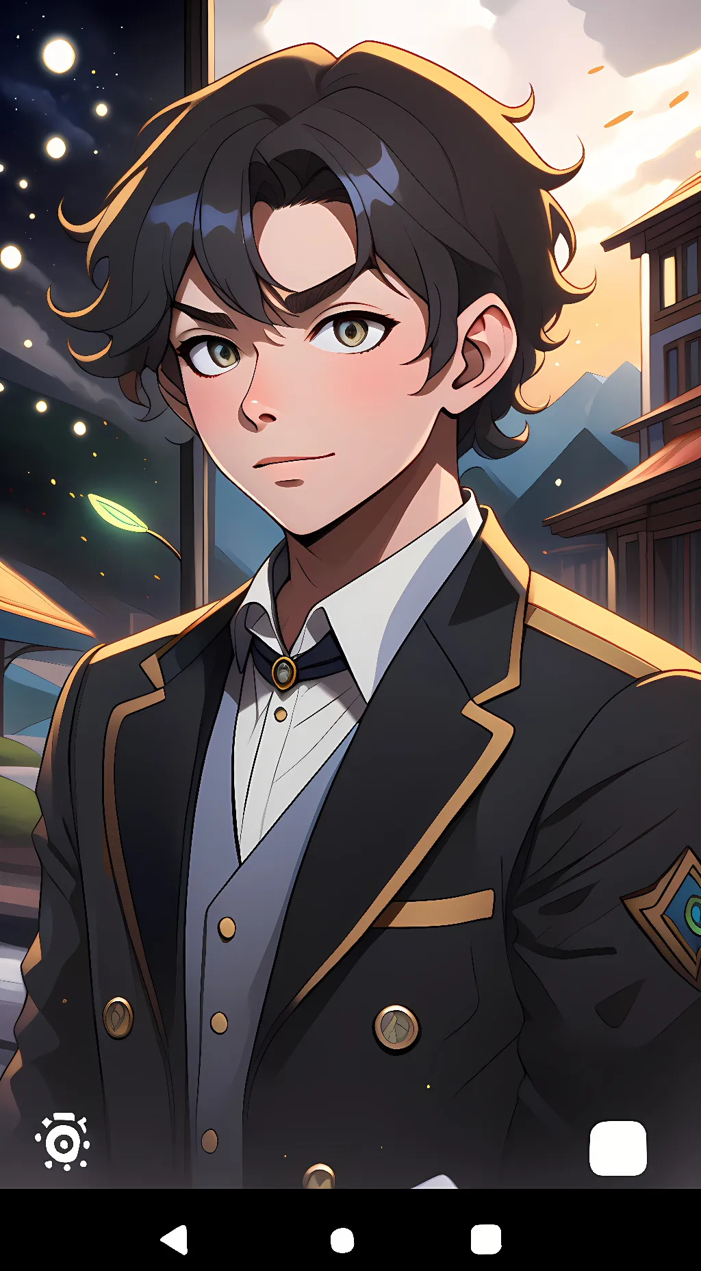 ai character: Nick Branson background