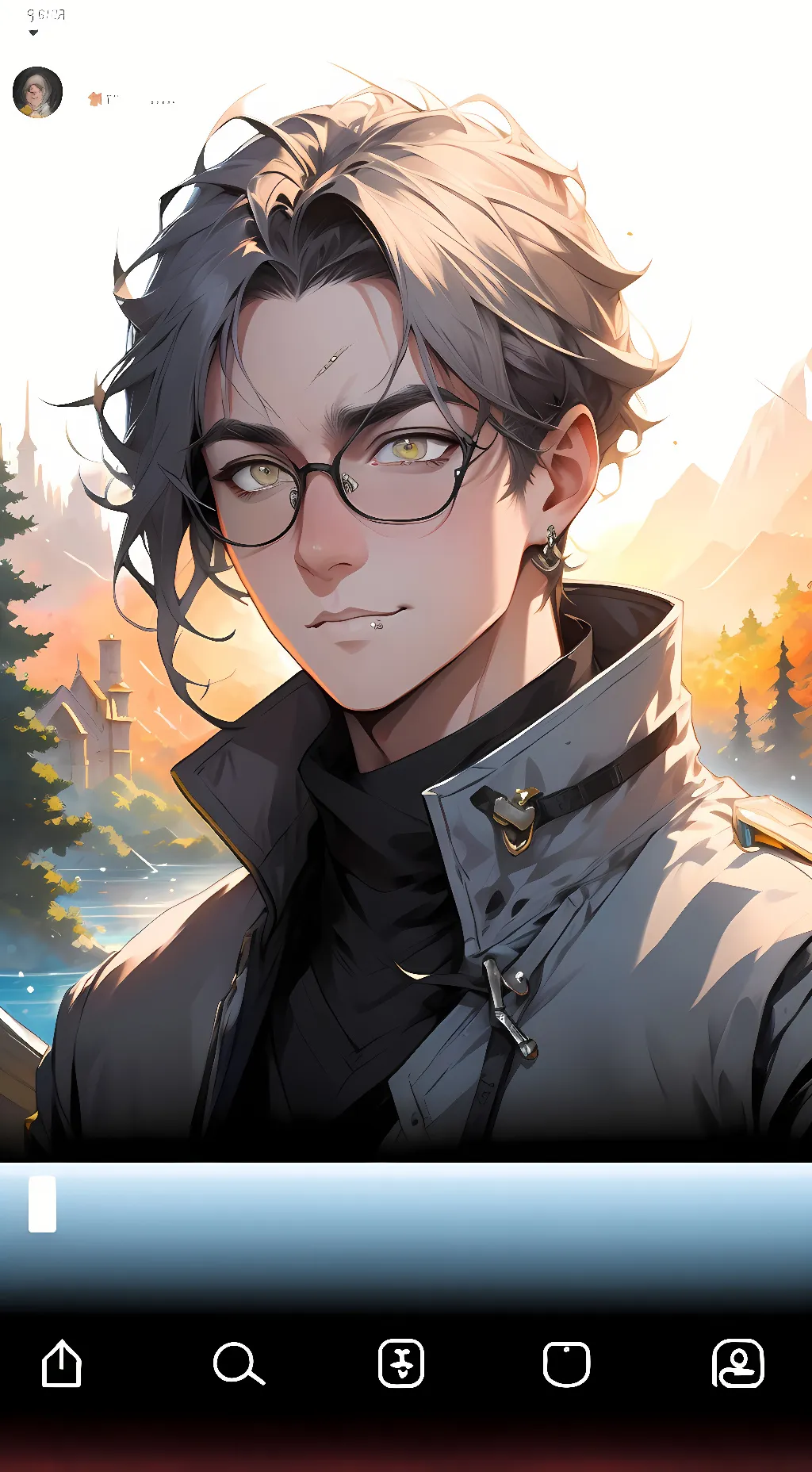 ai character: Nick background