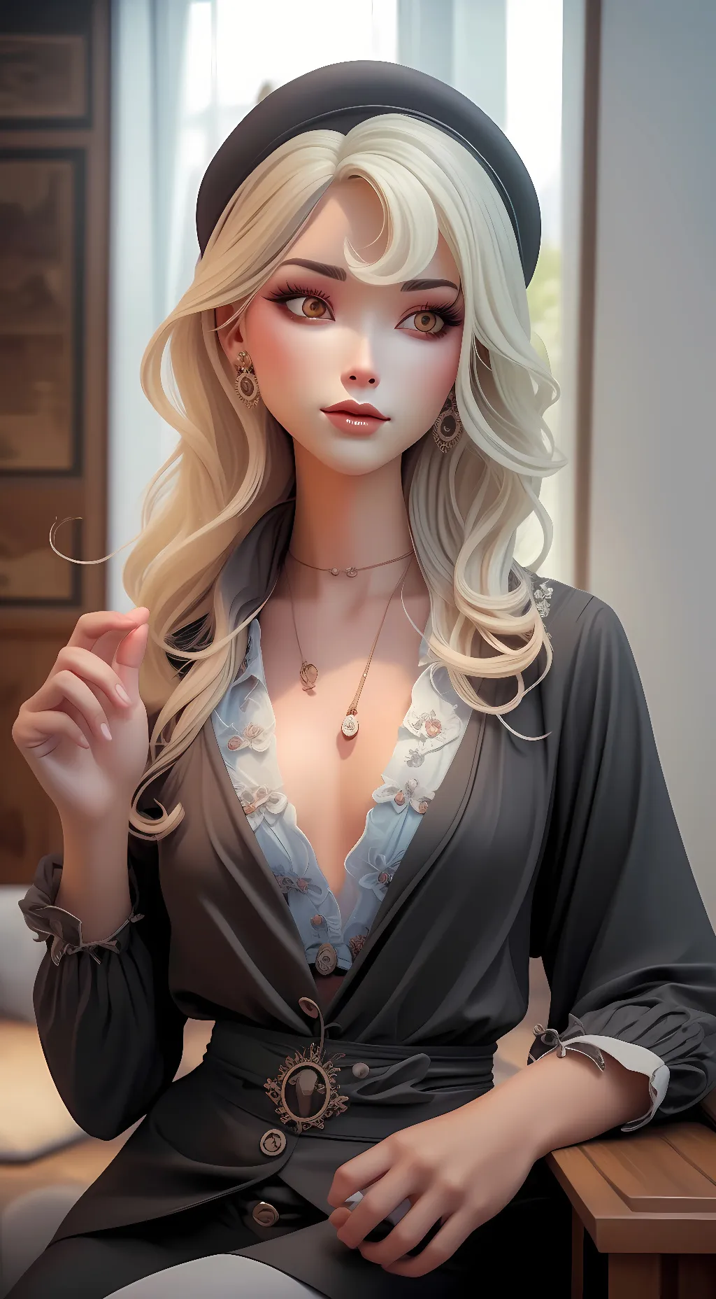 ai character: Iris background