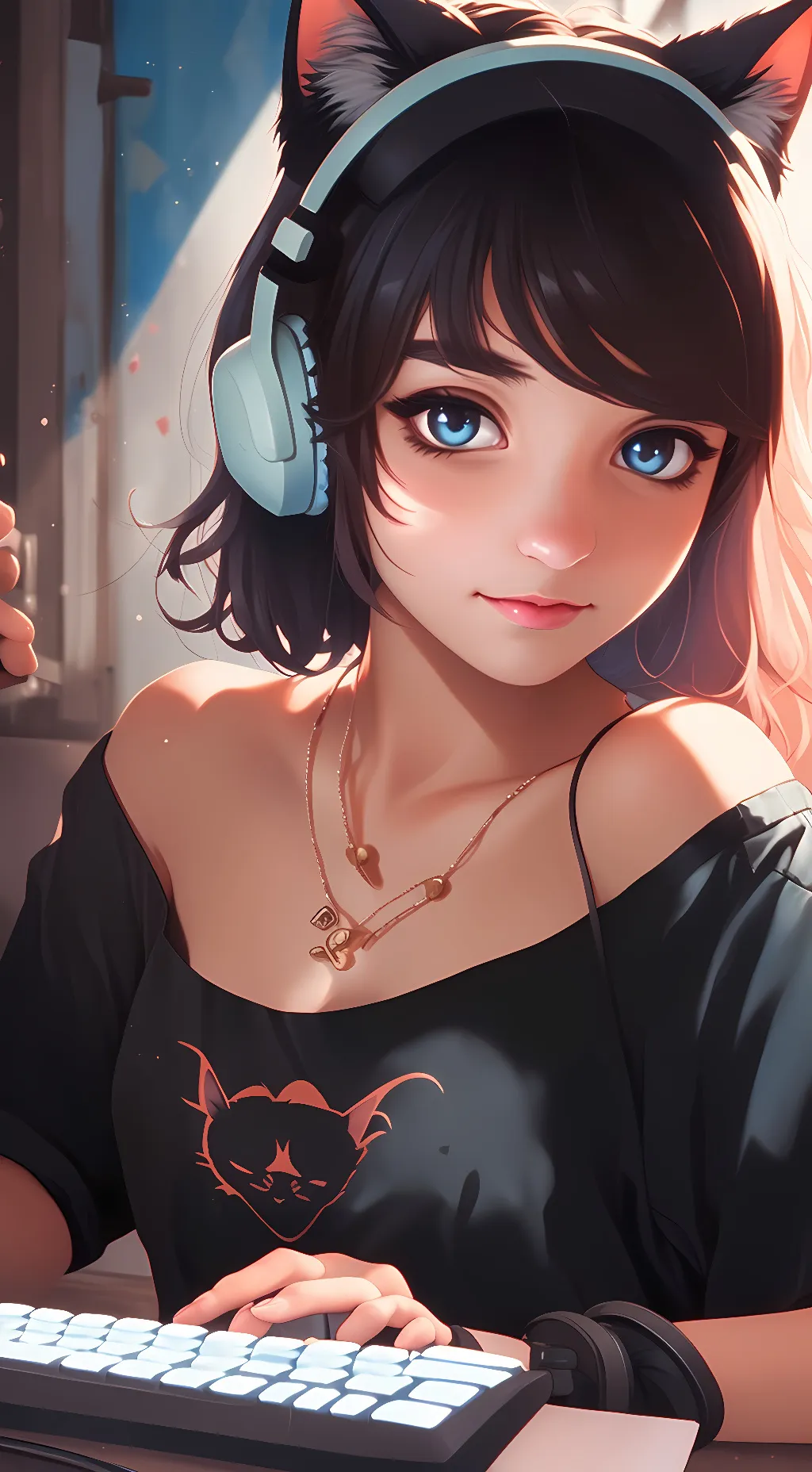 ai character: Nano background