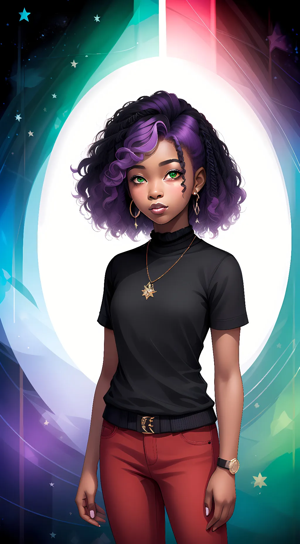 ai character: Jasmine background