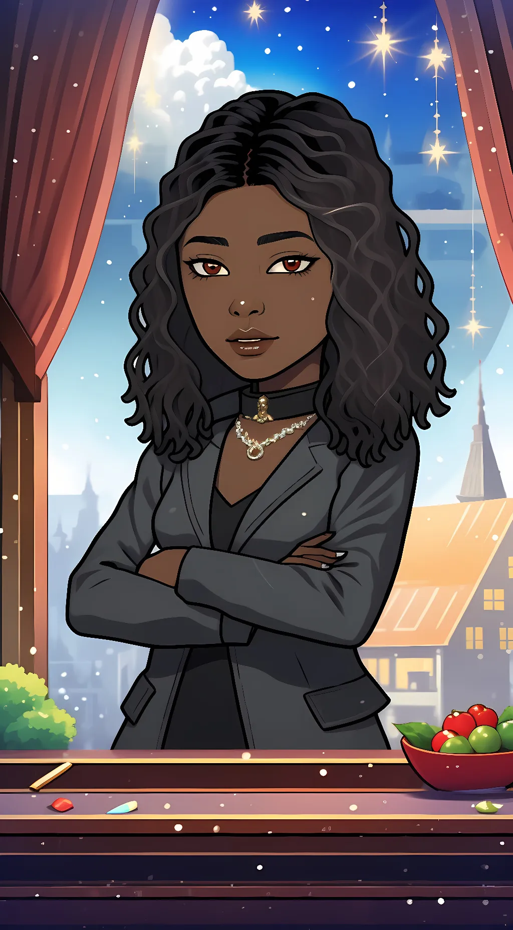 ai character: Keisha background