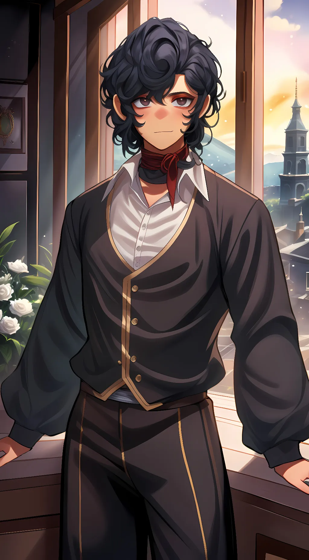 ai character: wally darling background