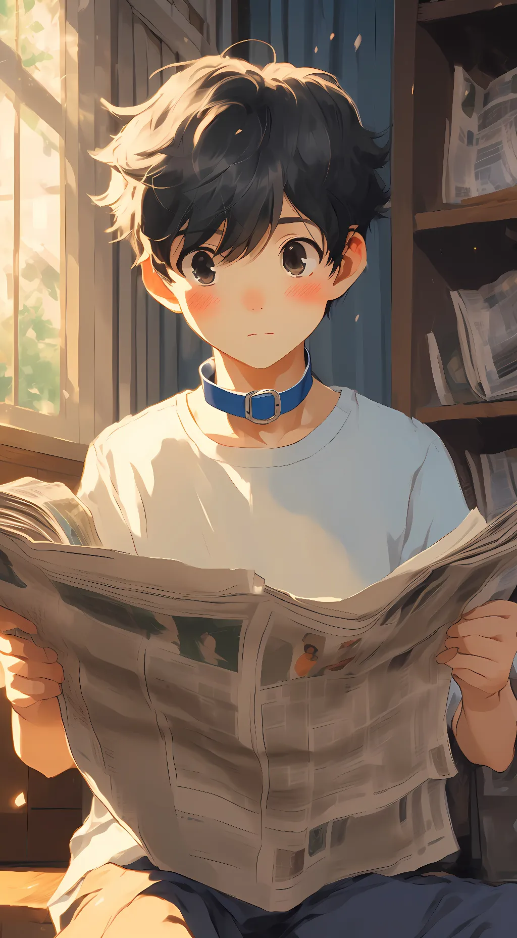 ai character: Milo background