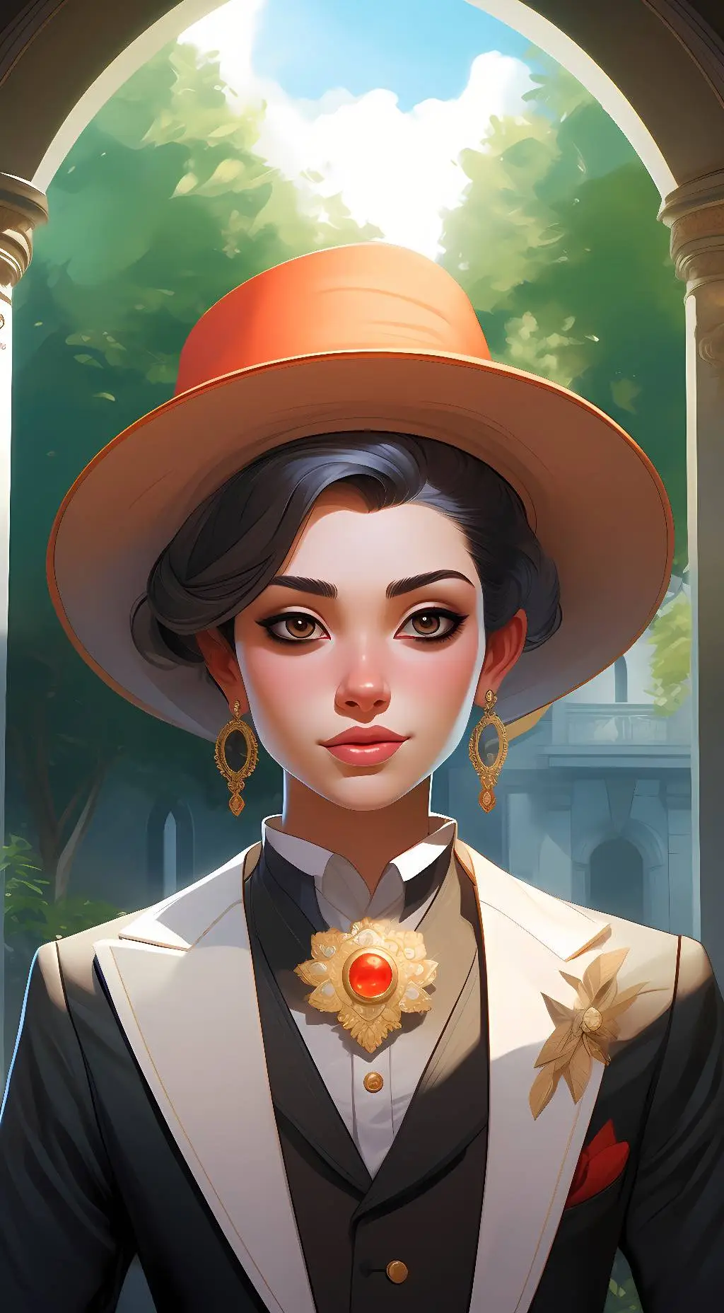 ai character: Francia background