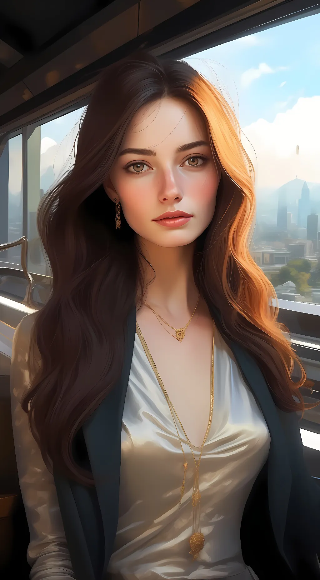 ai character: Millie Sands background