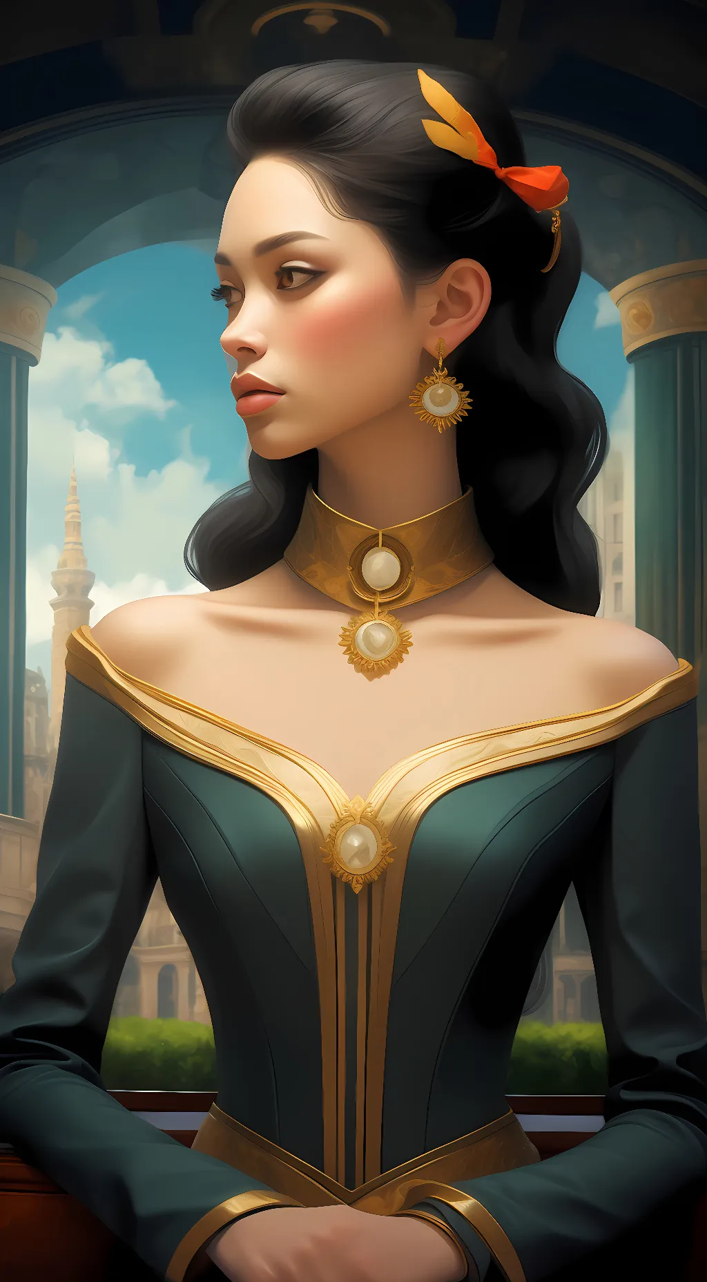 ai character: Mia background