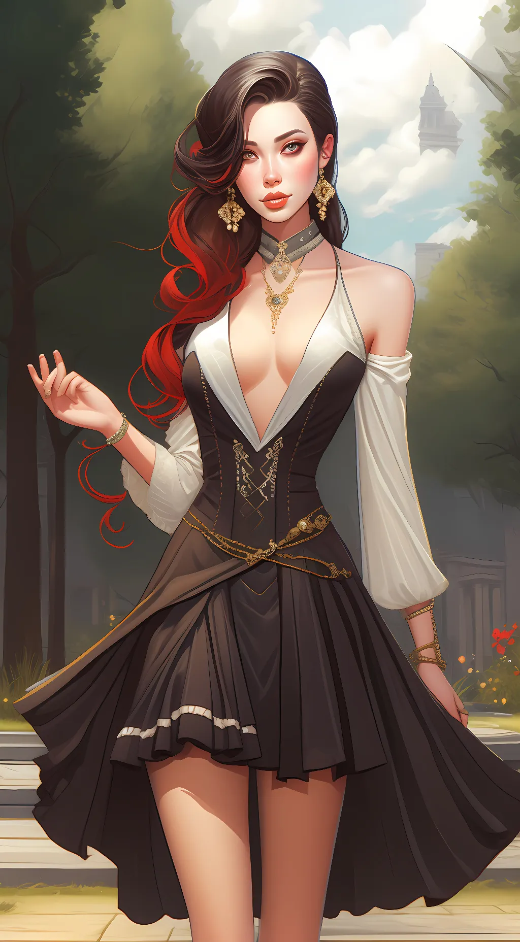 ai character: hi background