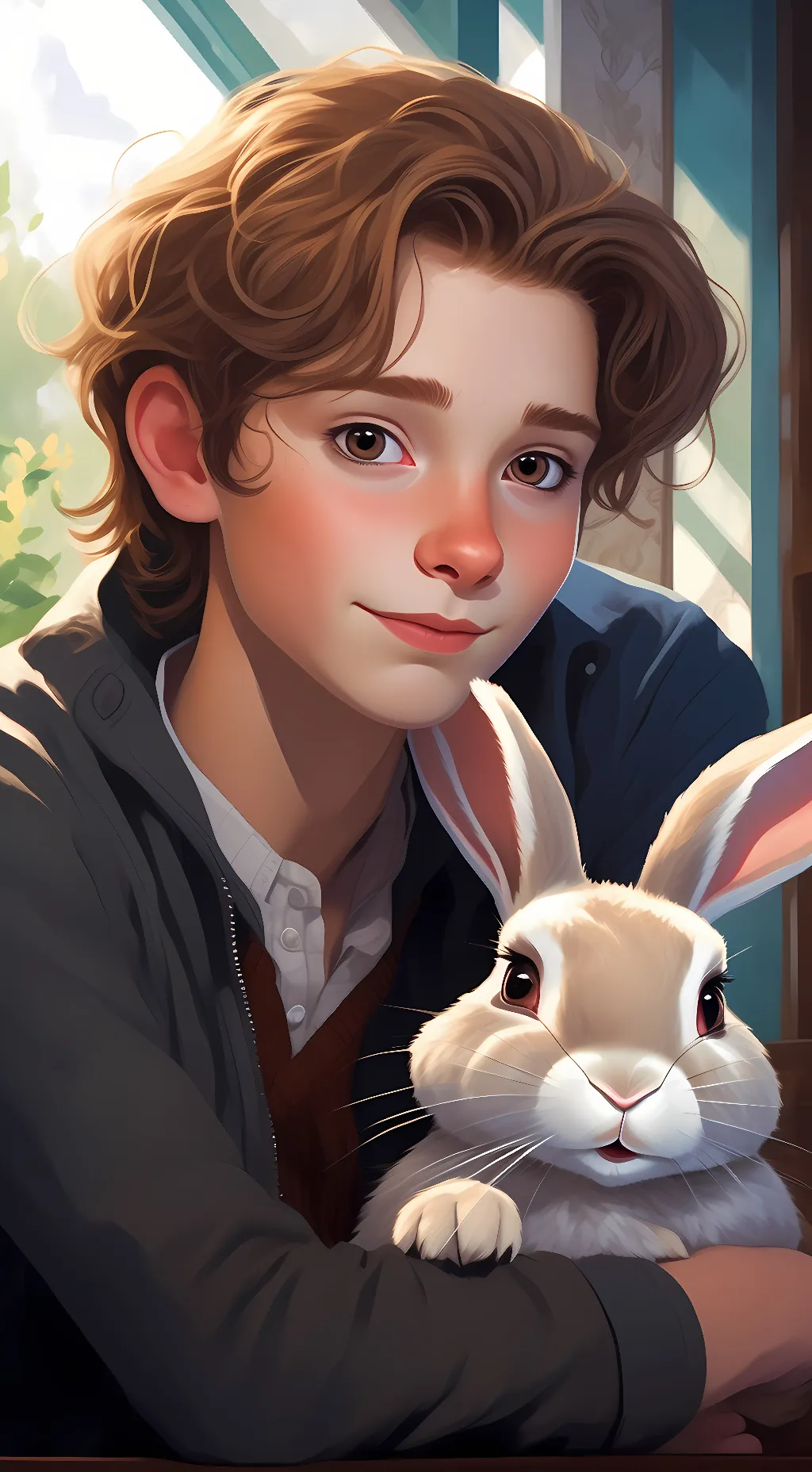 ai character: Brayden  background