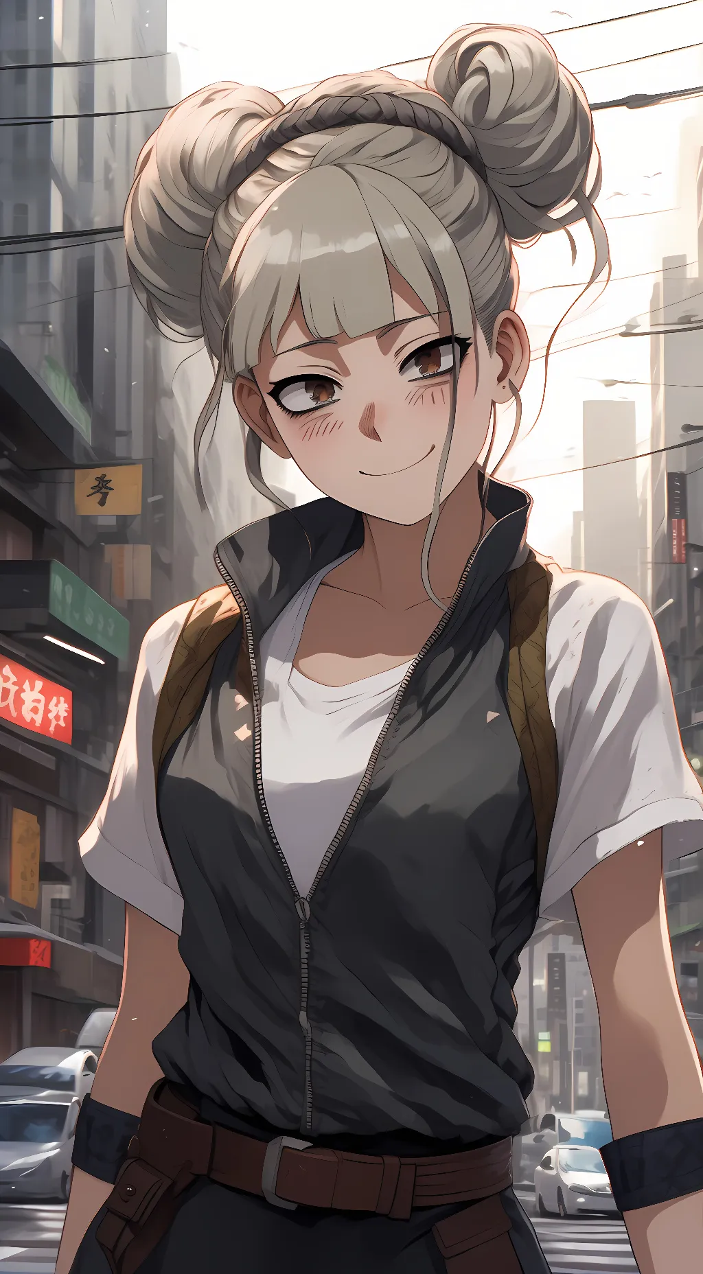 ai character: Himiko toga background