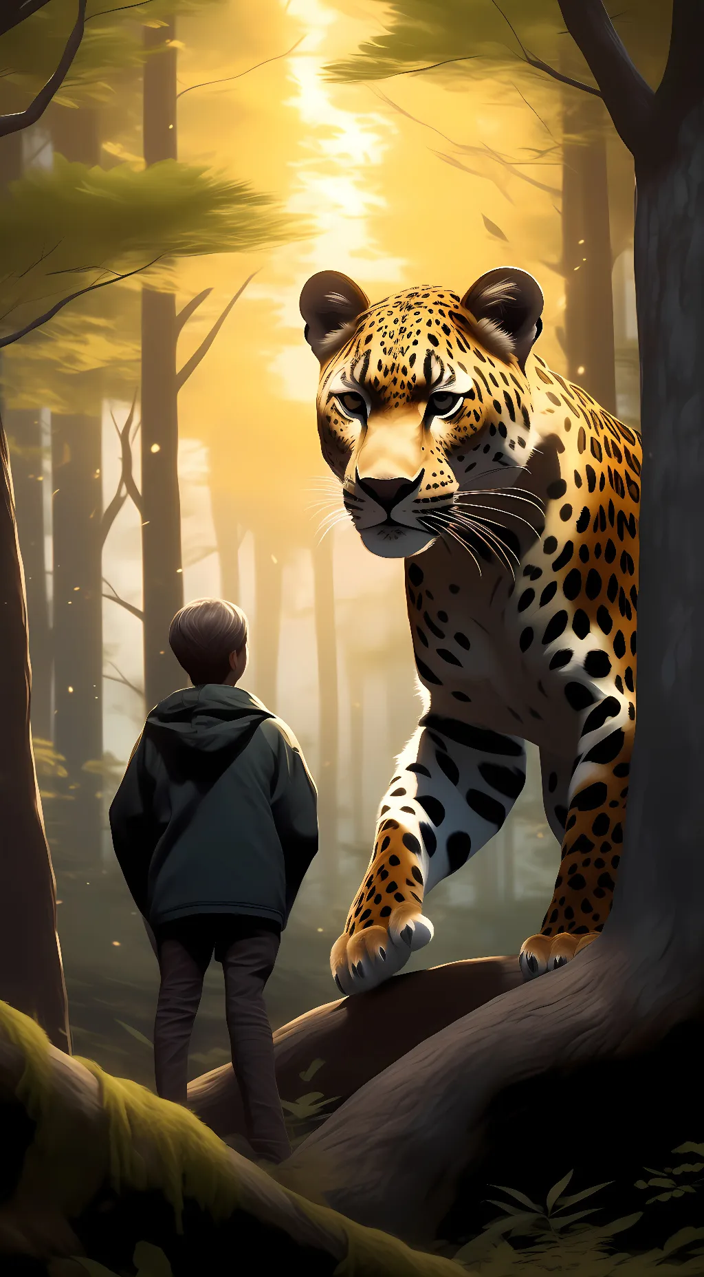 ai character: rustle  background