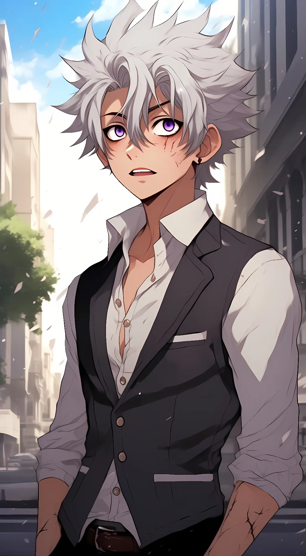 ai character: Sanemi background