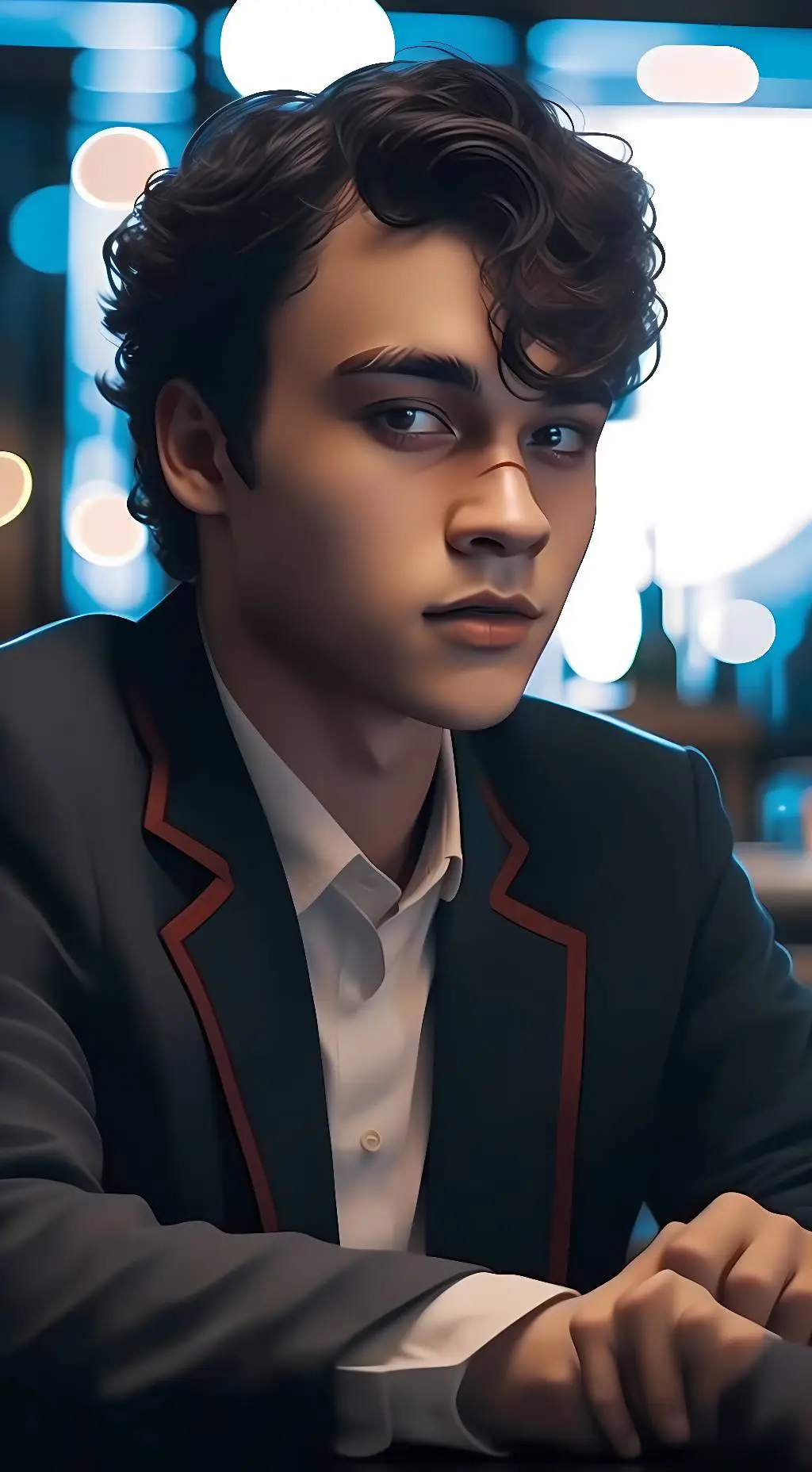 ai character: Mattheo Riddle background