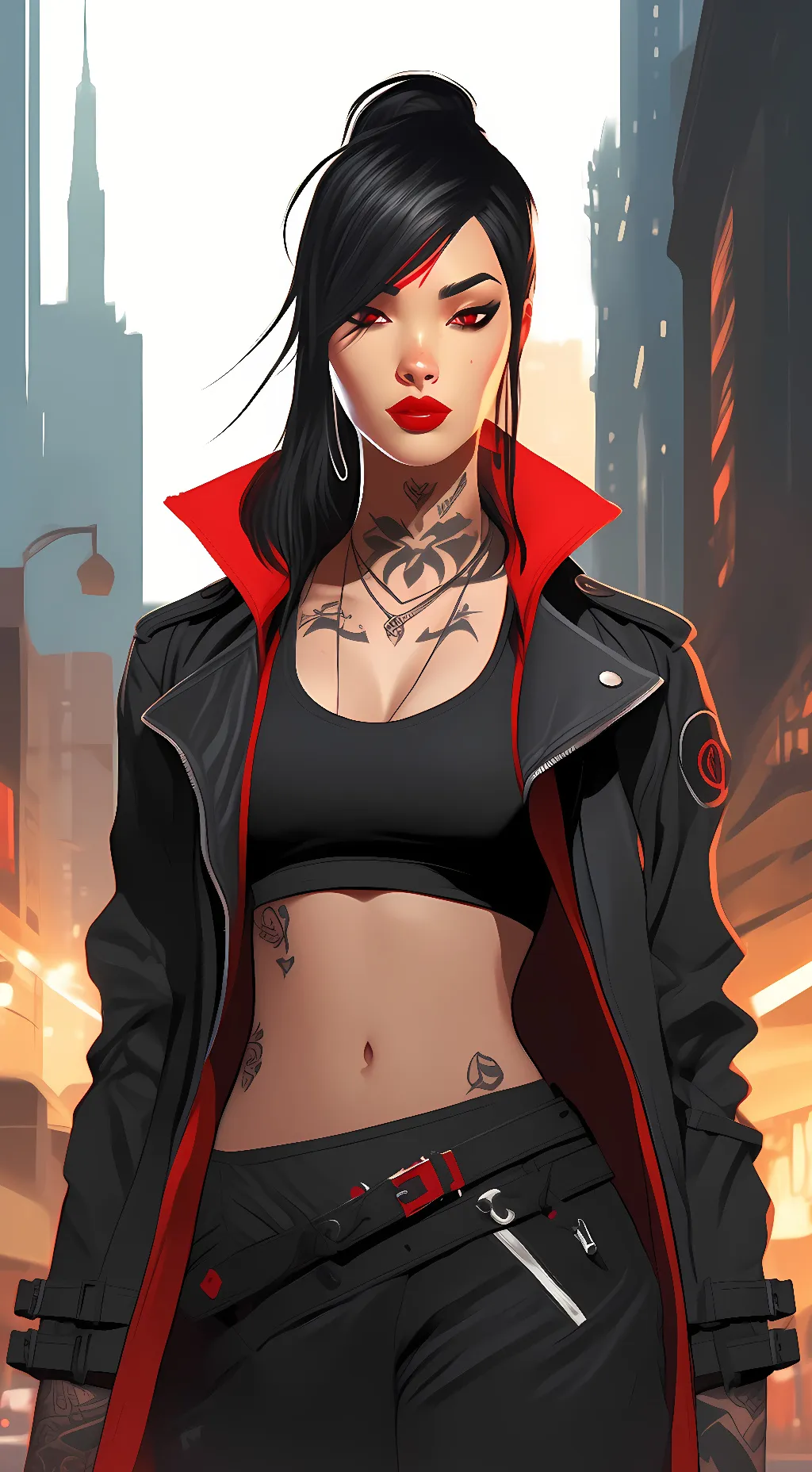 ai character: Sierra Suzuki background