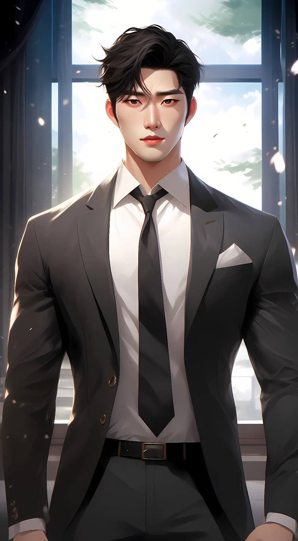 ai character: hyunmin background