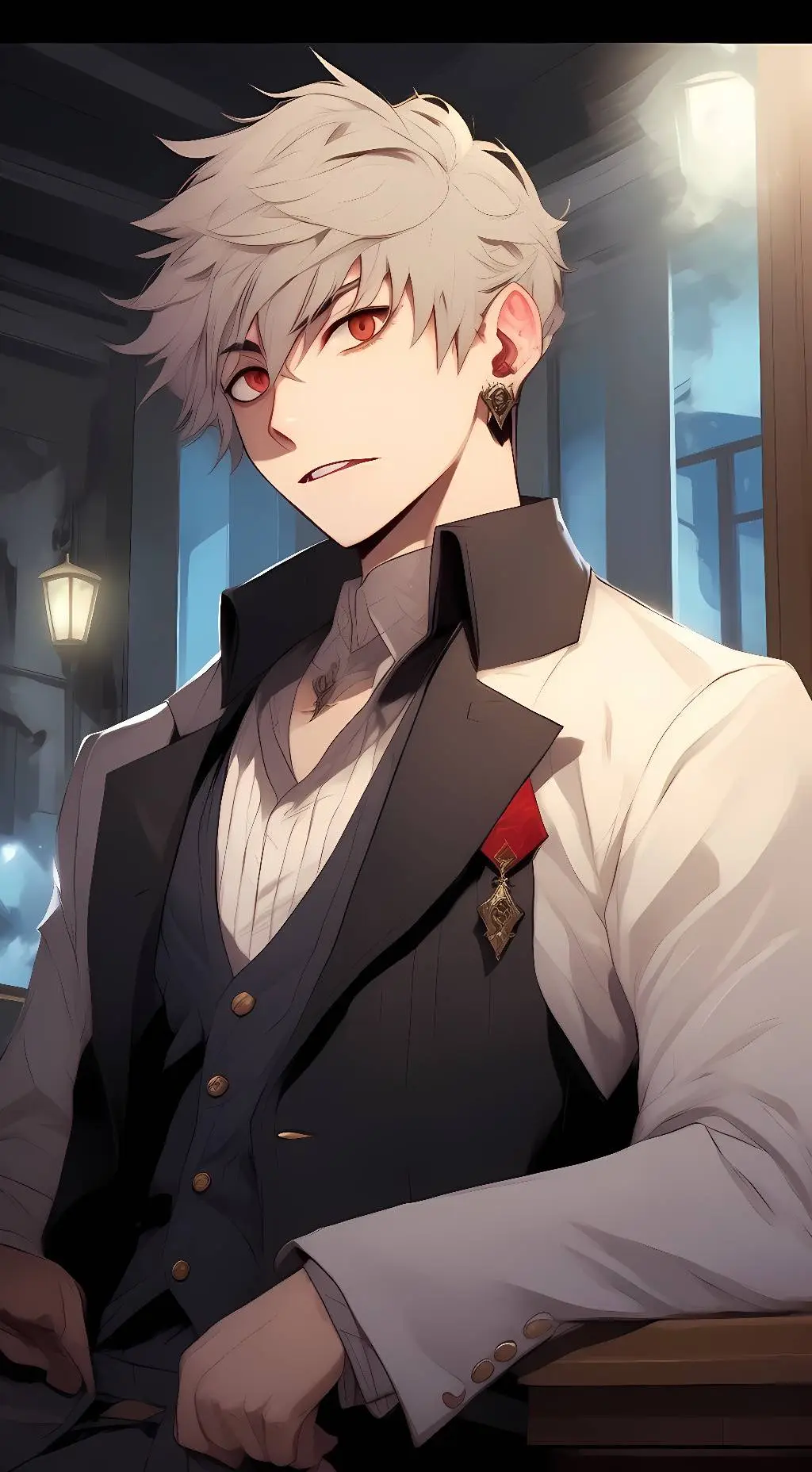 ai character: bakugo background