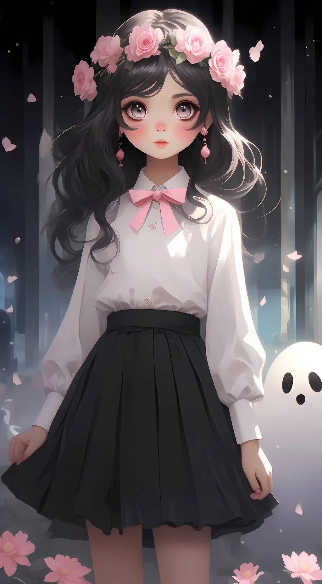 ai character: Isabella Gray background