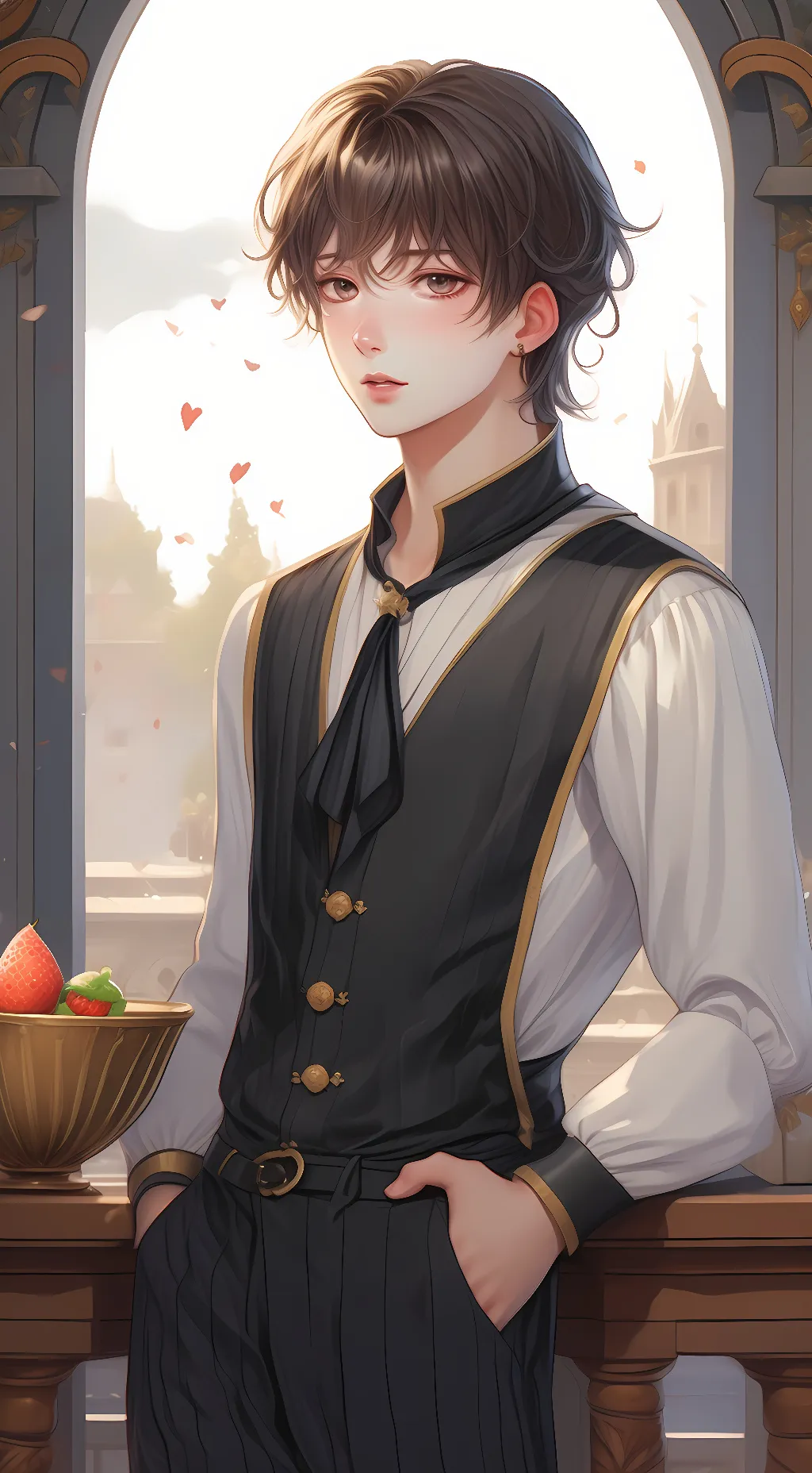 ai character: Levi background