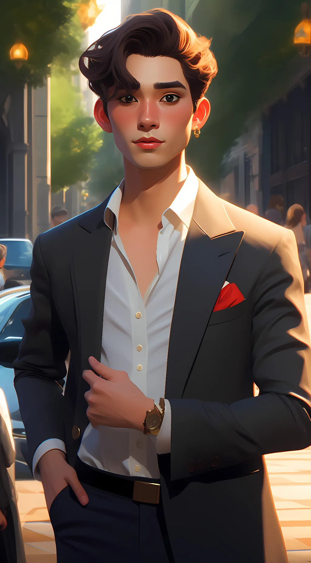 ai character: ~☆Christen☆~ background