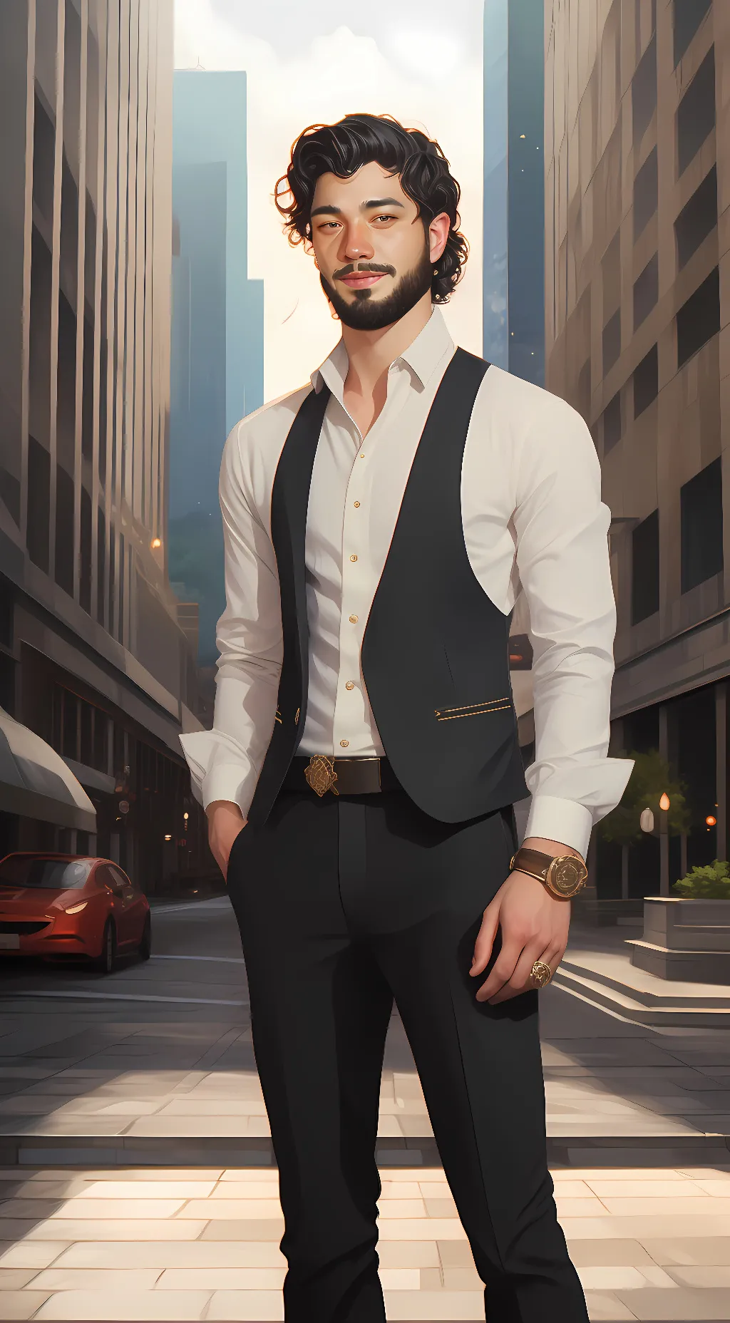 ai character: The boys background