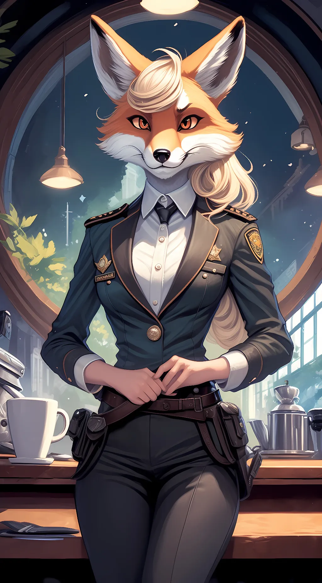 ai character: Lizzie background