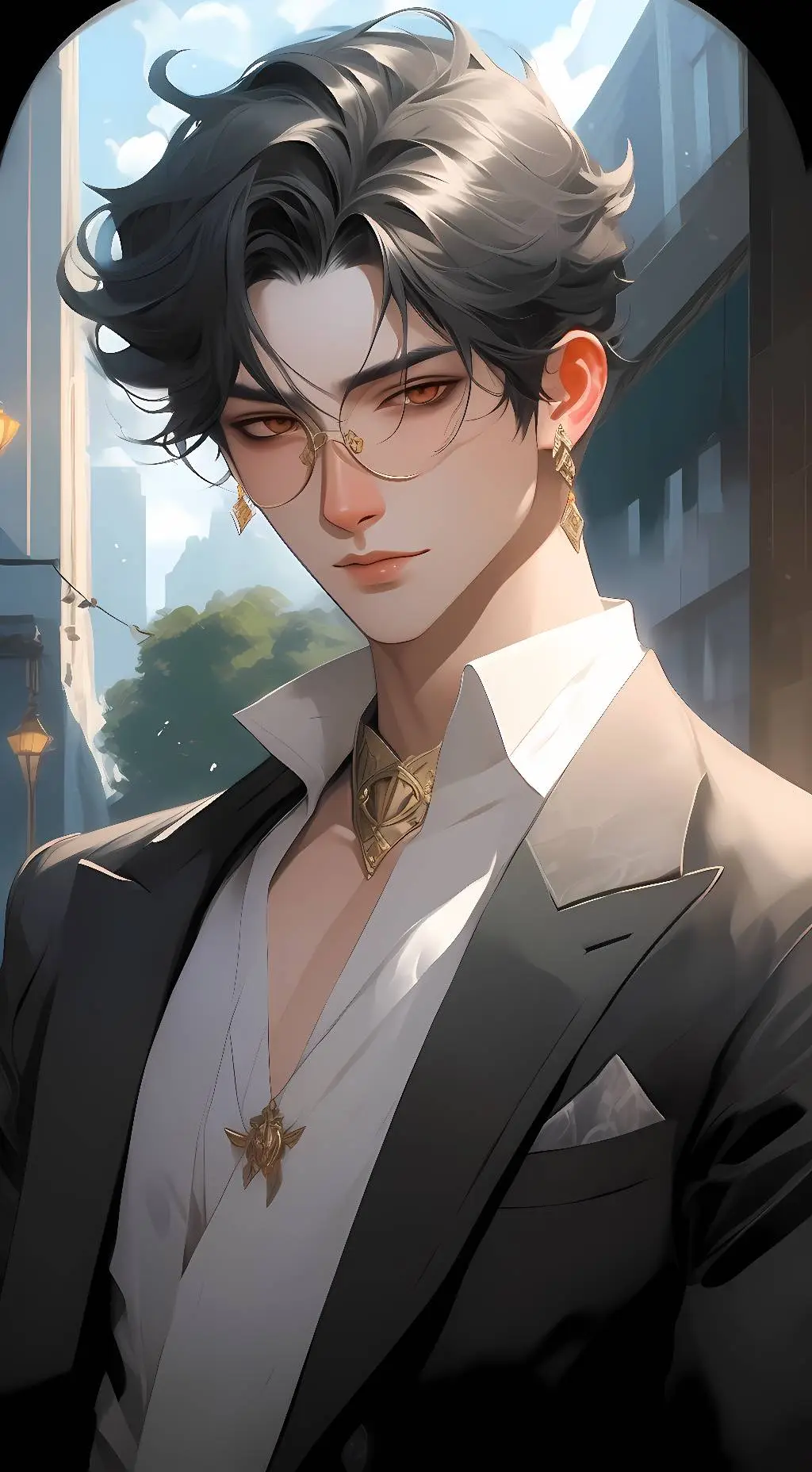 ai character: izumi background