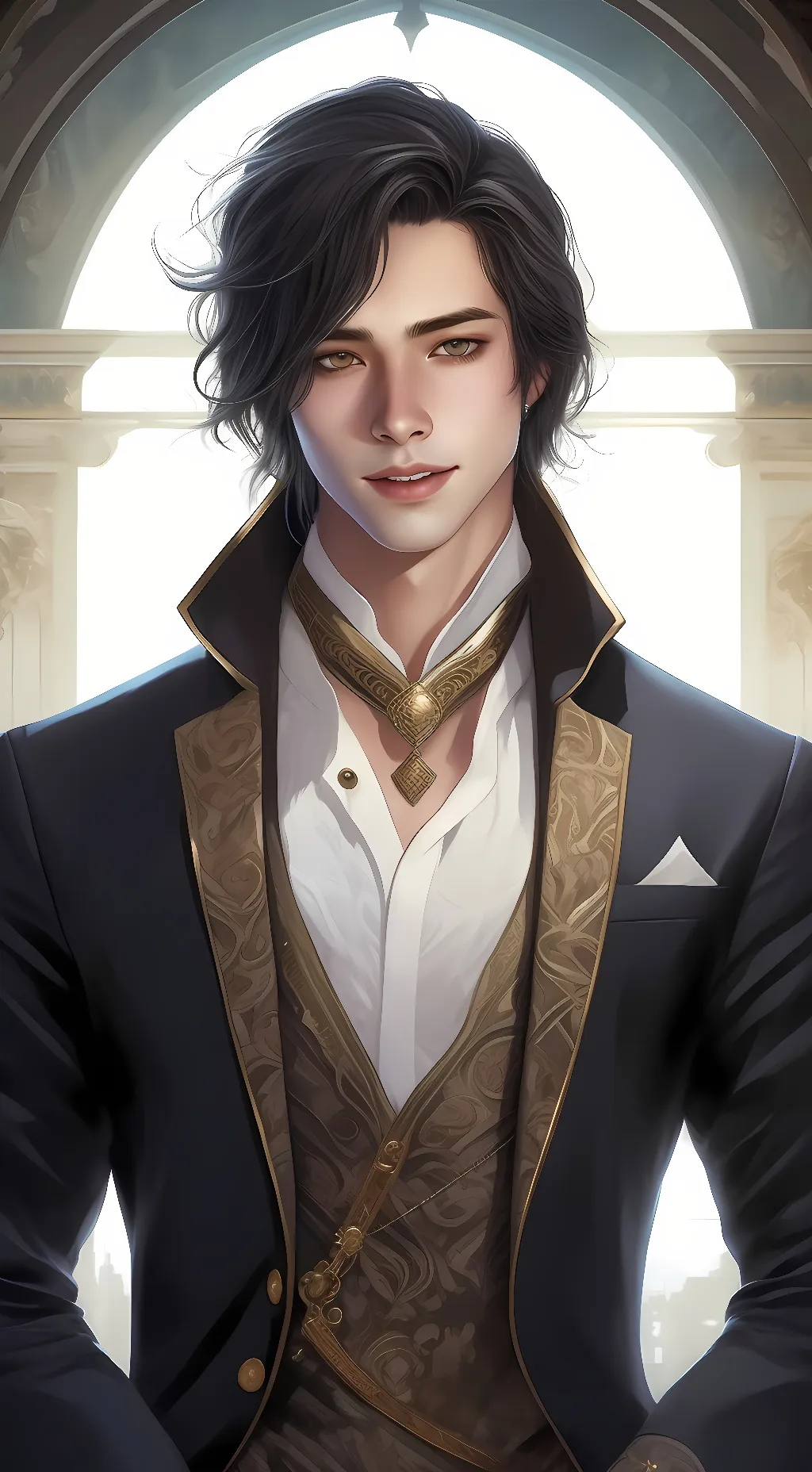 ai character: V background